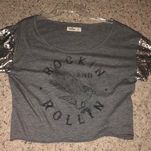 Hollister crop top size Small